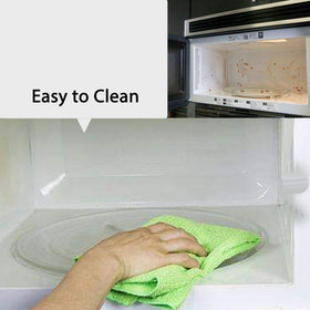 CALPALMY dishwasher-safe microwave tray ready for easy cleaning after meals.