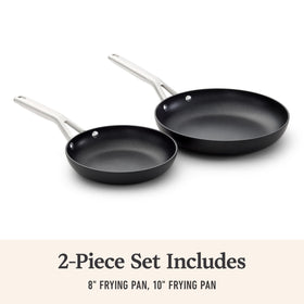 Calphalon dishwasher-safe pan after quick cleanup.