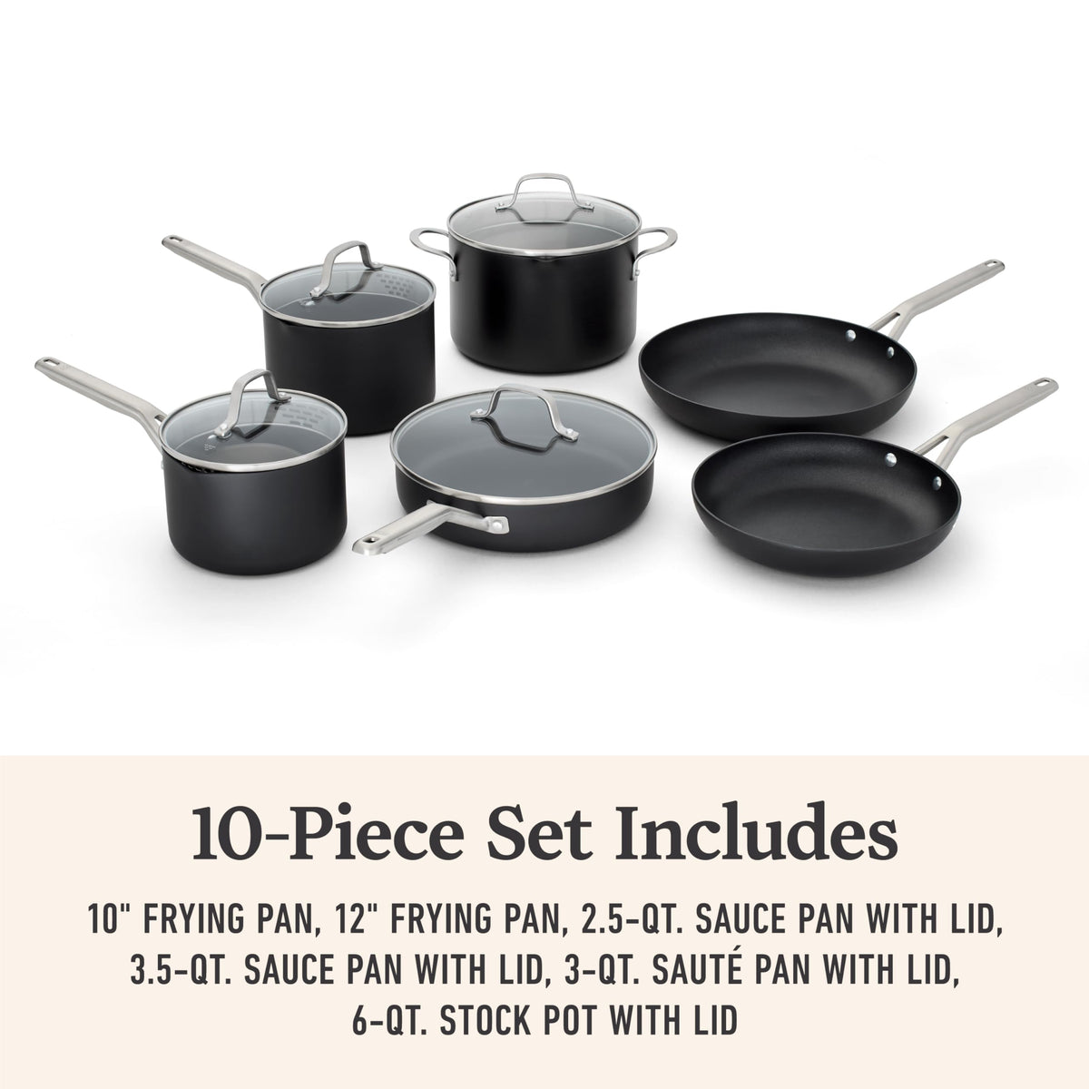 Calphalon dishwasher-safe cookware for quick, easy cleanup after cooking