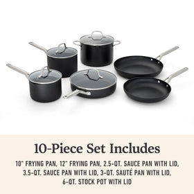 Calphalon dishwasher-safe cookware for quick, easy cleanup after cooking
