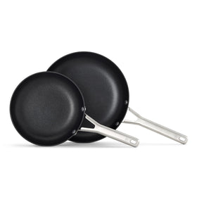 Calphalon hard-anodized 8-inch frying pan with easy food release.