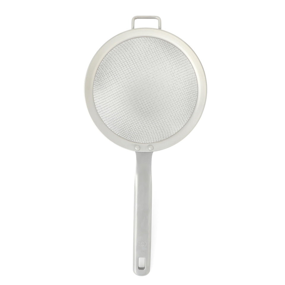 Calphalon Prime 5-Inch strainer with fine mesh for precise draining