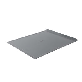Calphalon Titan Steel Core cookie sheet 17x14 promotes even browning.