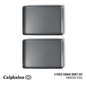 Calphalon Titan Steel Core sheet with reinforced rolled edge for warp resistance
