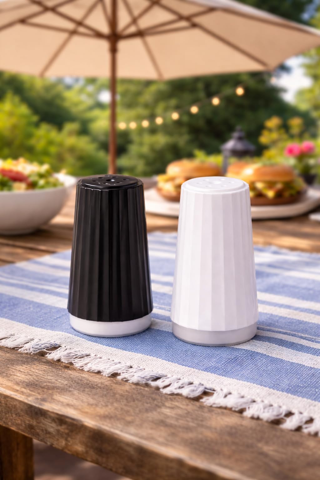 CALSON COLLECTIONS pre-filled pepper shaker for convenient flavor at meals