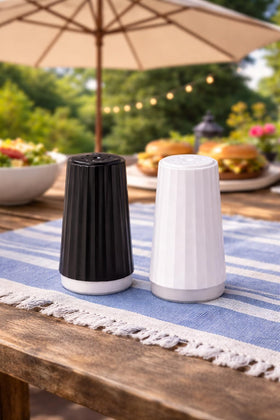 CALSON COLLECTIONS pre-filled pepper shaker for convenient flavor at meals