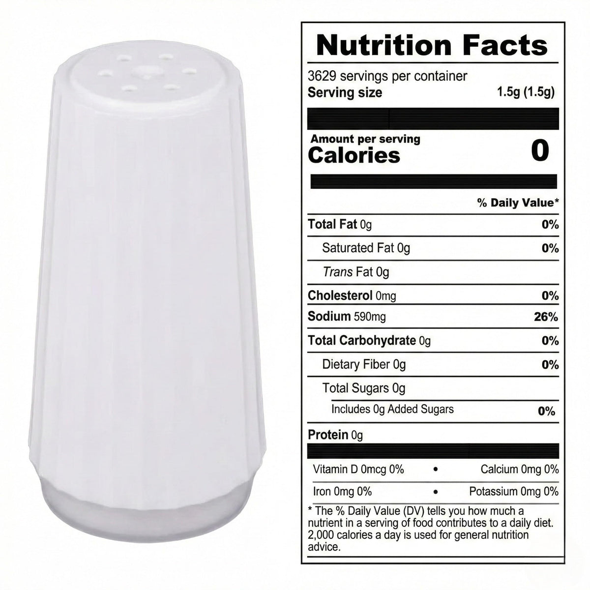 CALSON COLLECTIONS single-serve salt and pepper packets for picnics