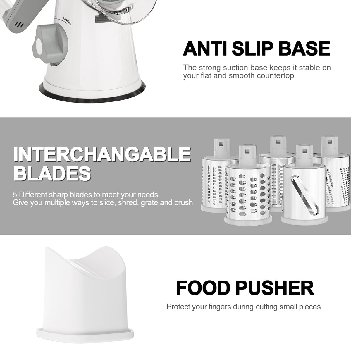 Cambom compact design fits small kitchens for easy storage