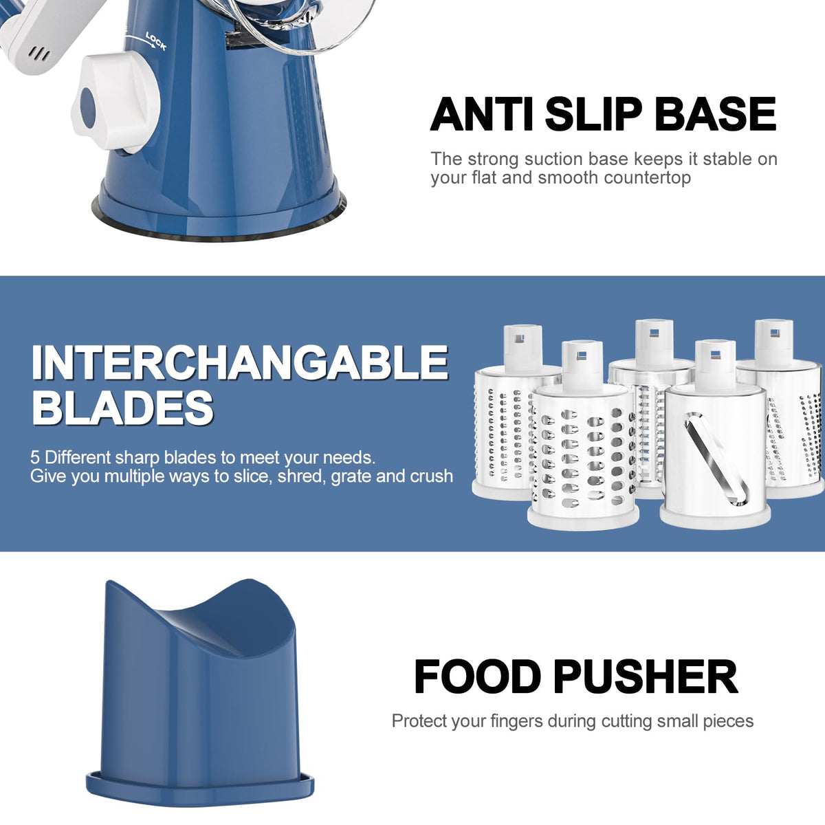 Cambom dishwasher-safe parts; easy cleaning after cooking sessions.