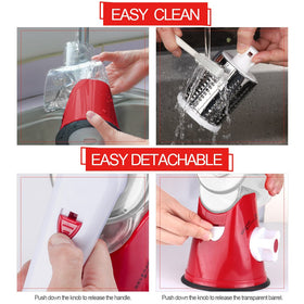 Cambom free cleaning brush included for easy cleanup.