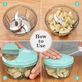 Cambom chopper blades deliver efficient, fast slicing for quick prep.