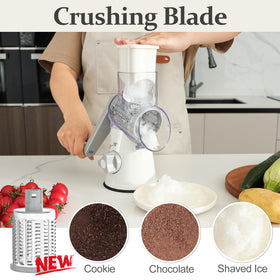 Cambom non-slip suction base keeps the grater steady on countertops