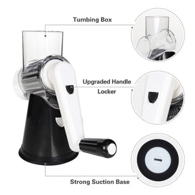 Cambom grater dishwasher-safe for easy cleanup.