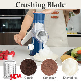 Cambom suction-base non-slip grip; keeps grater steady on smooth countertops.