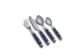 Cambridge Jubilee Blue dinner knife offering reliable cutting and vintage look.