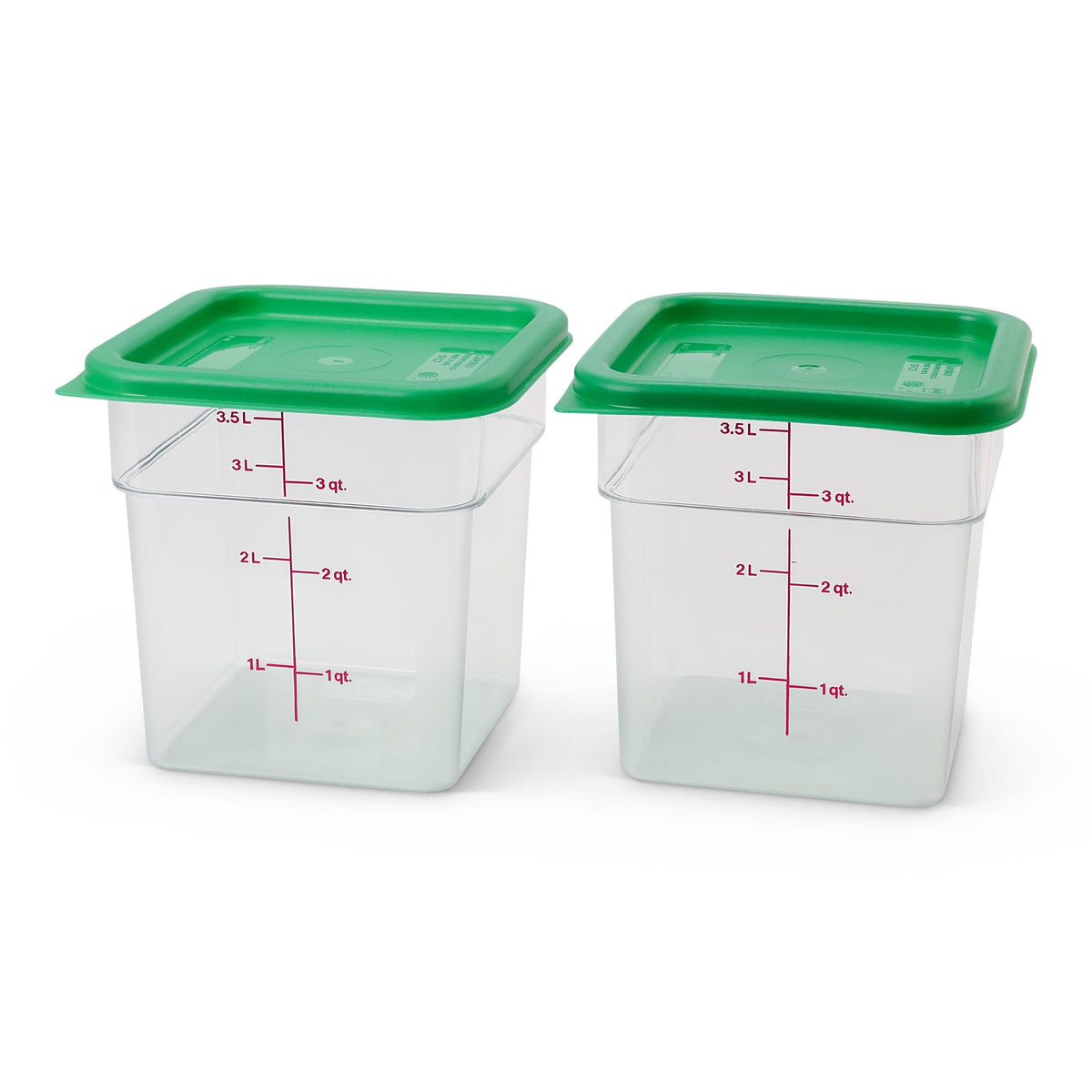 Cambro commercial-grade storage container suitable for busy kitchens.
