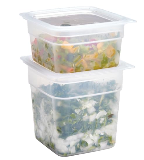Cambro FreshPro clear lids seal securely to prevent leaks