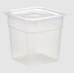Cambro FreshPro mini containers stacked securely for space-saving storage