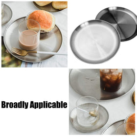 CAMBUY sturdy unbreakable plate for family dinners and gatherings.