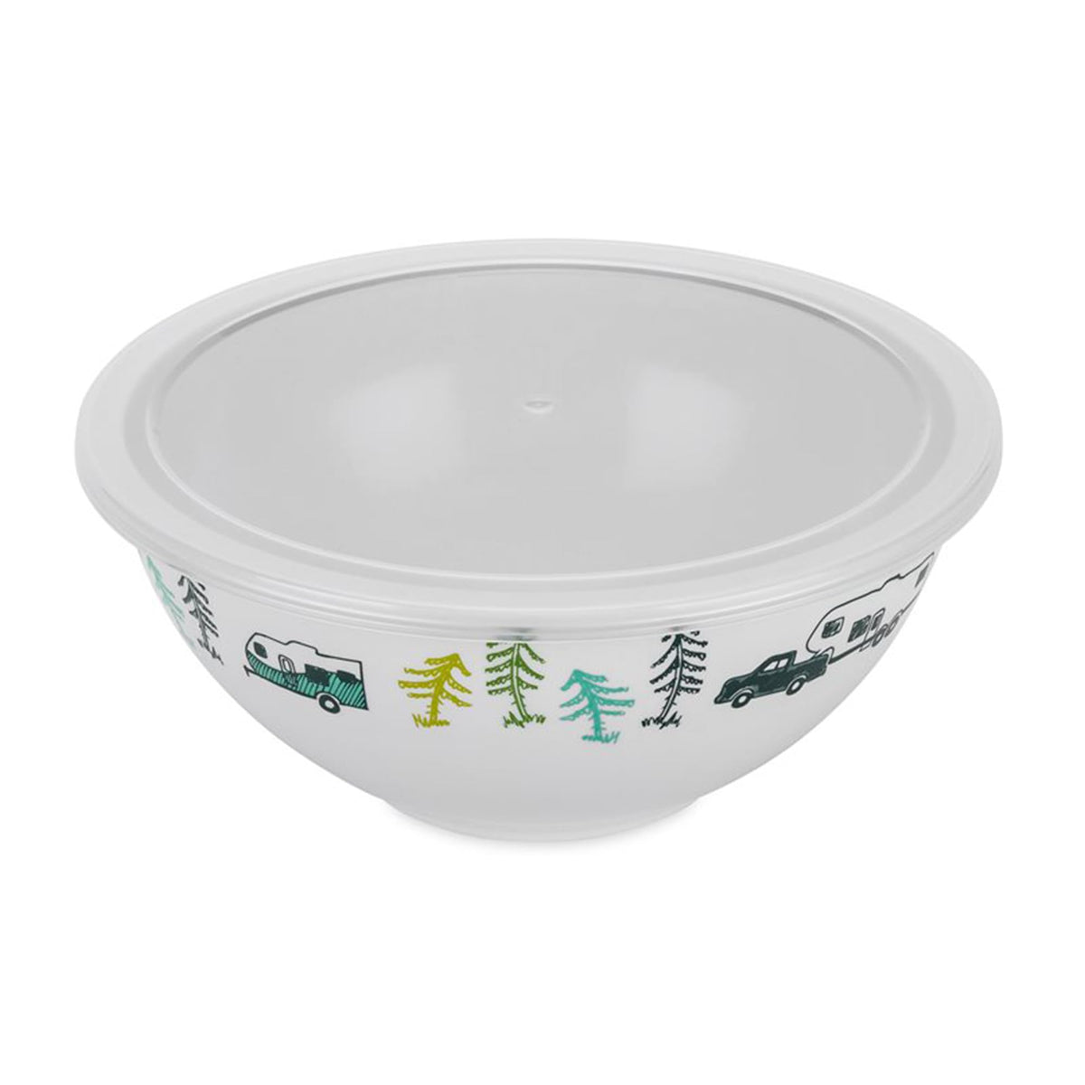 Durable melamine construction from Camco for rugged campsites