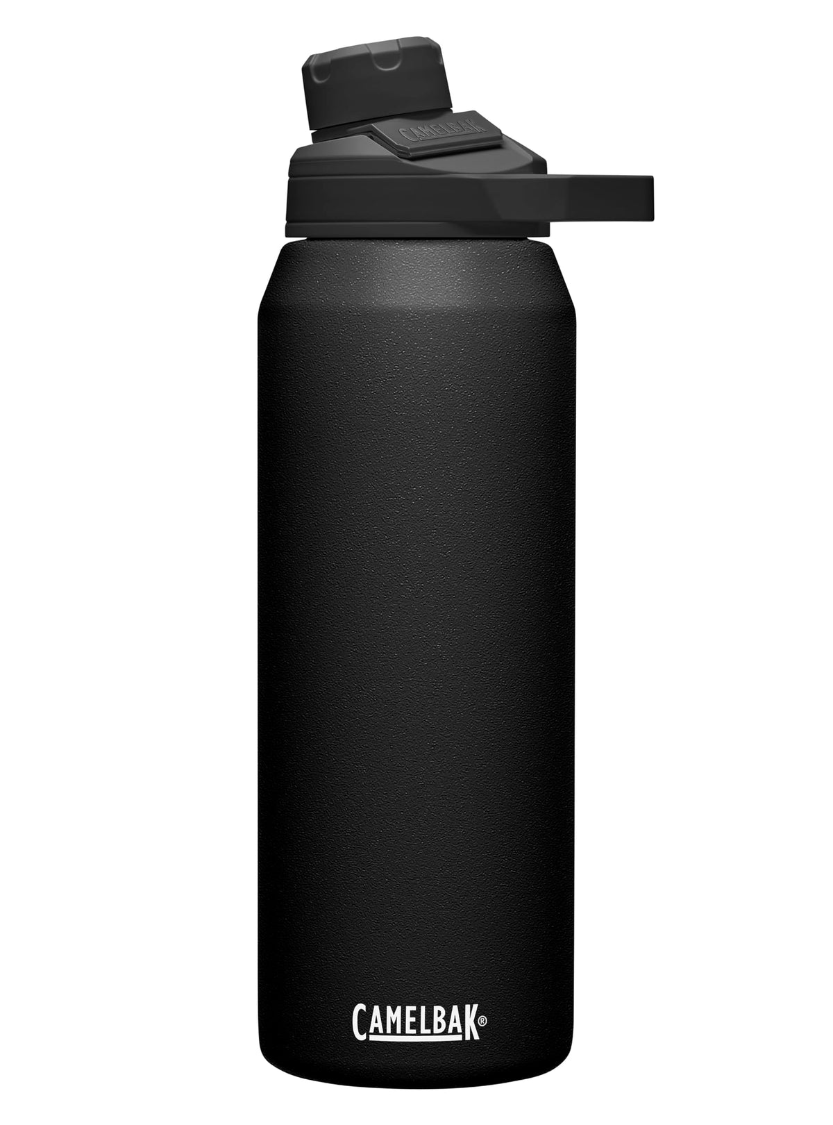 CamelBak Chute Mag 32oz cap-open shows easy one-handed drinking on the move.