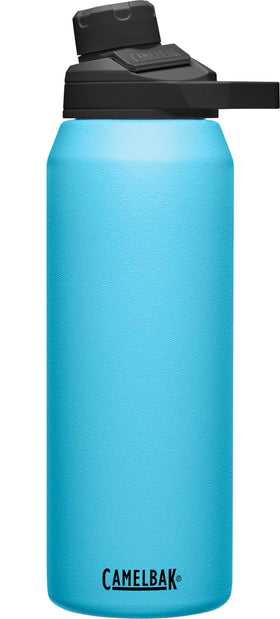 CamelBak Chute Mag 32oz Nordic Blue cap shows magnetic sip for leak-free use.