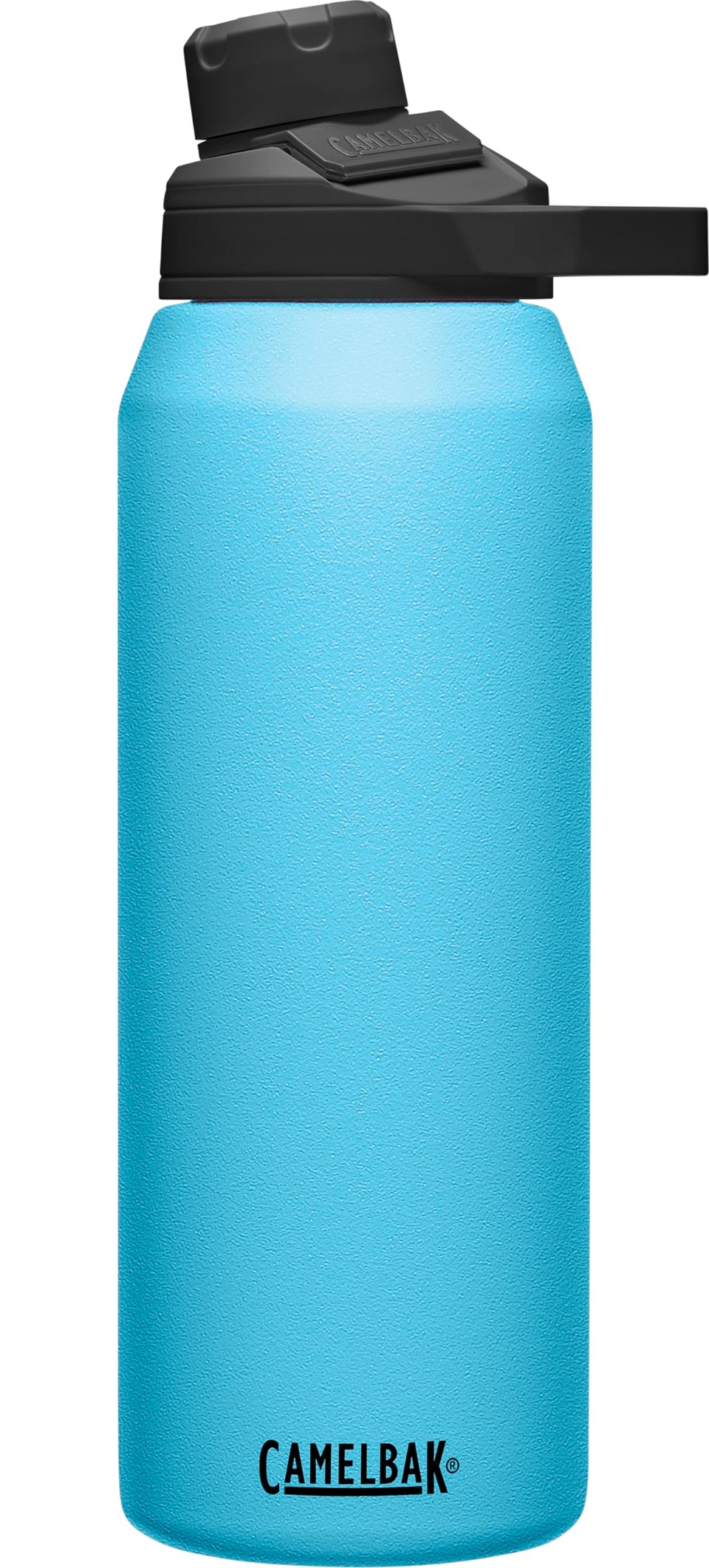 CamelBak Chute Mag 32oz Nordic Blue cap shows magnetic sip for leak-free use.