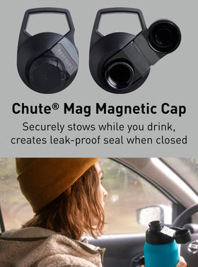 CamelBak Chute Mag 32oz stainless steel construction withstands daily use.