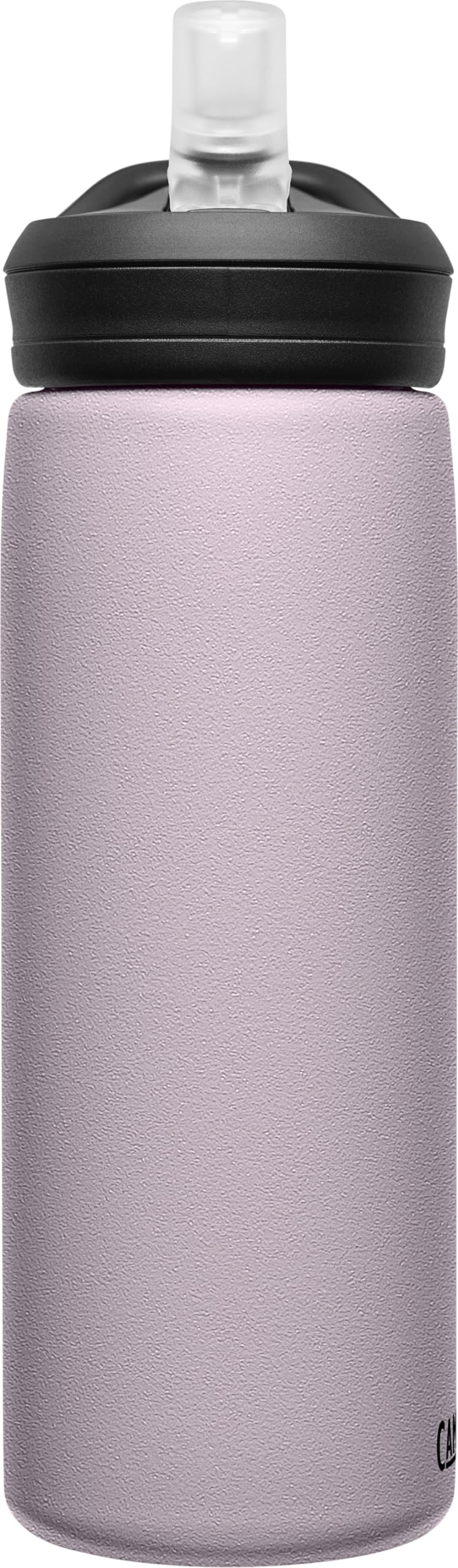 CamelBak Eddy+ 20oz stainless steel body highlighting durable construction.