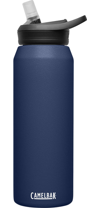 CamelBak Eddy+ 32oz navy bottle front view for on-the-go hydration.