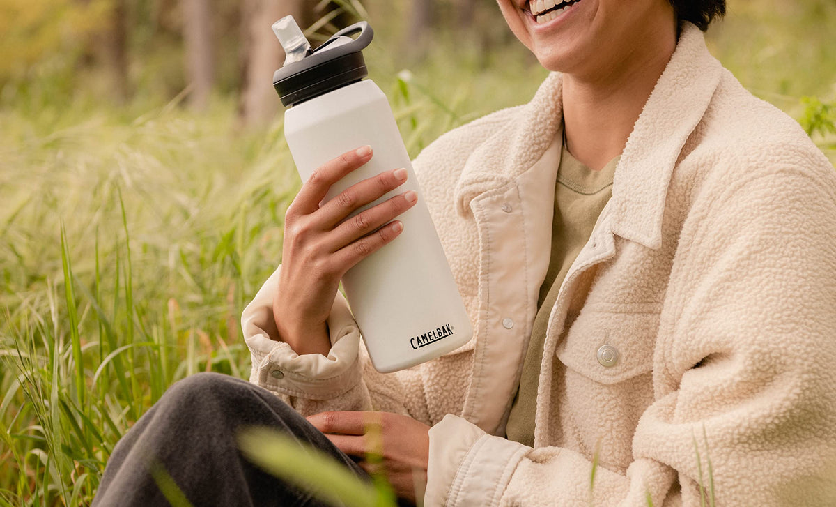 CamelBak Eddy+ dishwasher-safe design enables simple cleaning after workouts.