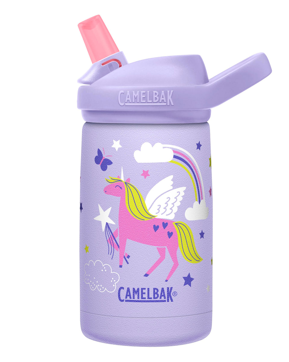 CamelBak Eddy+ Kids bottle with bite-valve straw for mess-free hydration on the go
