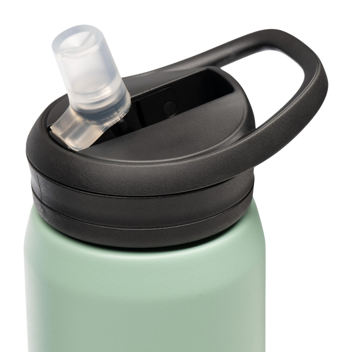 CamelBak Eddy+ leakproof lid and sweat-proof exterior keep bags dry