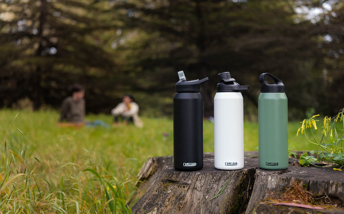 CamelBak Eddy+ powder coat finish provides grip and durability for daily use.