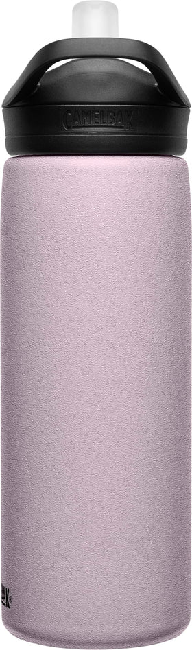 CamelBak Eddy+ Purple Sky bottle shown during outdoor training.
