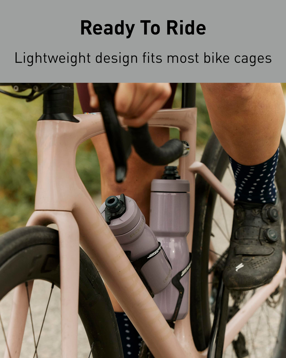 Leakproof lockout on CamelBak Podium Steel prevents spills