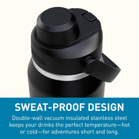 CamelBak Thrive Chug bottle bumper base protecting against dents outdoors