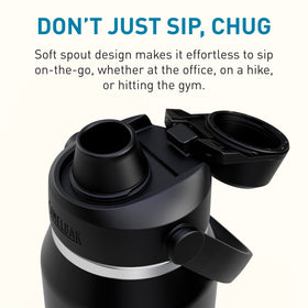 CamelBak Thrive Chug bottle insulated wall keeps beverages cold for hours