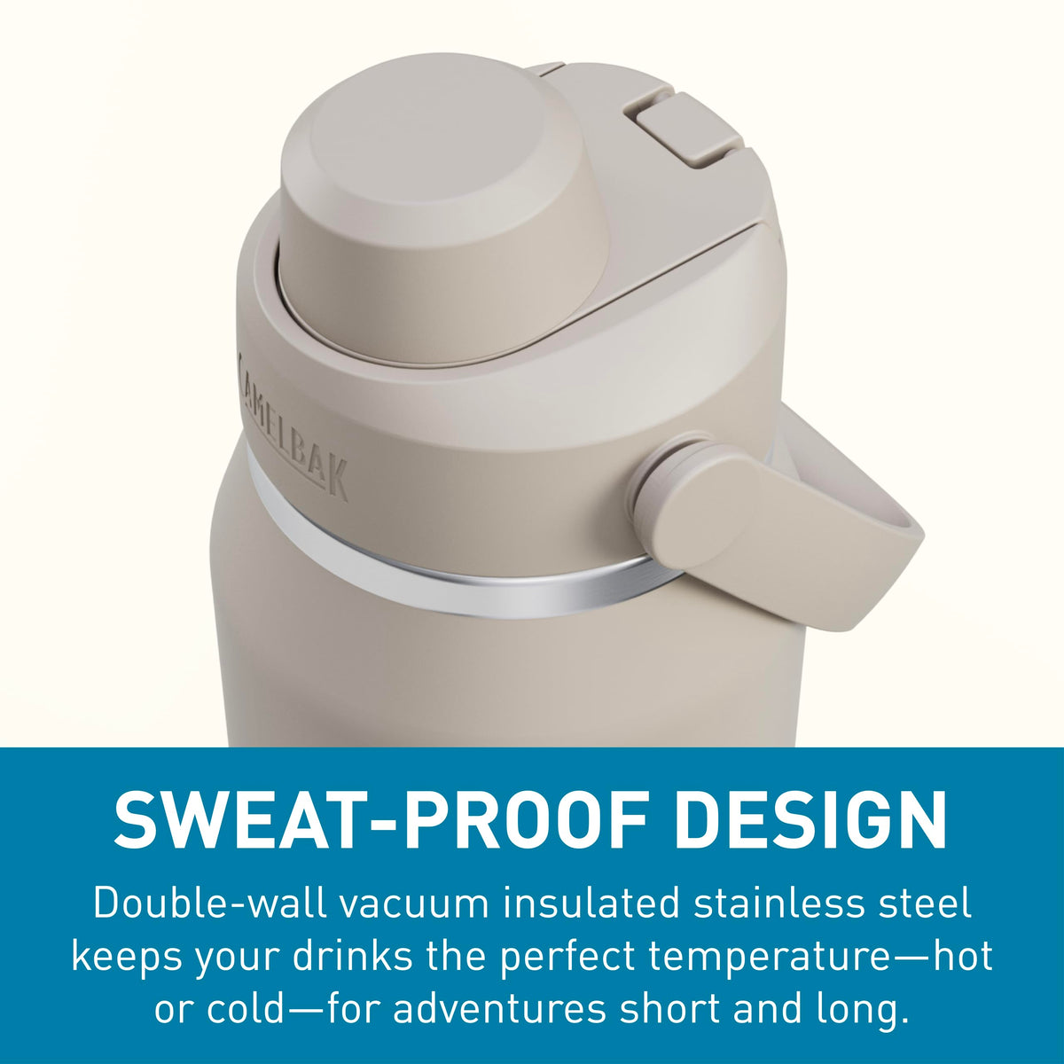 CamelBak Thrive Chug bottle durable construction suitable for rugged use