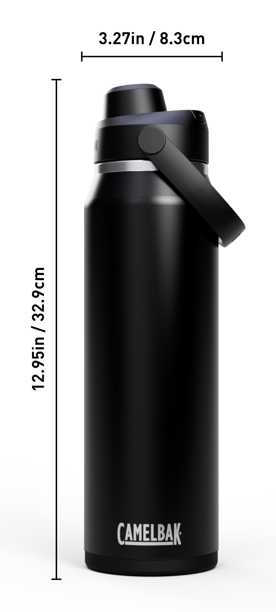 CamelBak Thrive Chug lid close-up showing leak-proof design