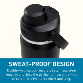 CamelBak Thrive Chug protective bumper base provides grip and dent protection