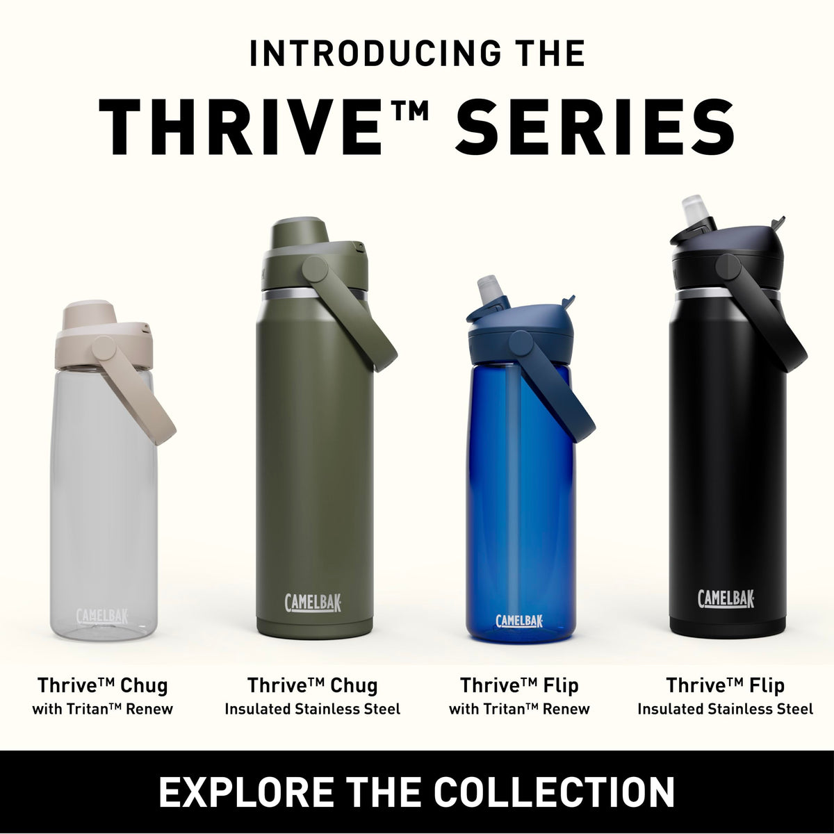 CamelBak Thrive dishwasher-safe design simplifies cleanup after workouts.