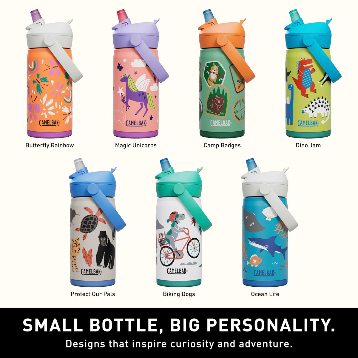 CamelBak Thrive leak-proof design prevents spills when closed