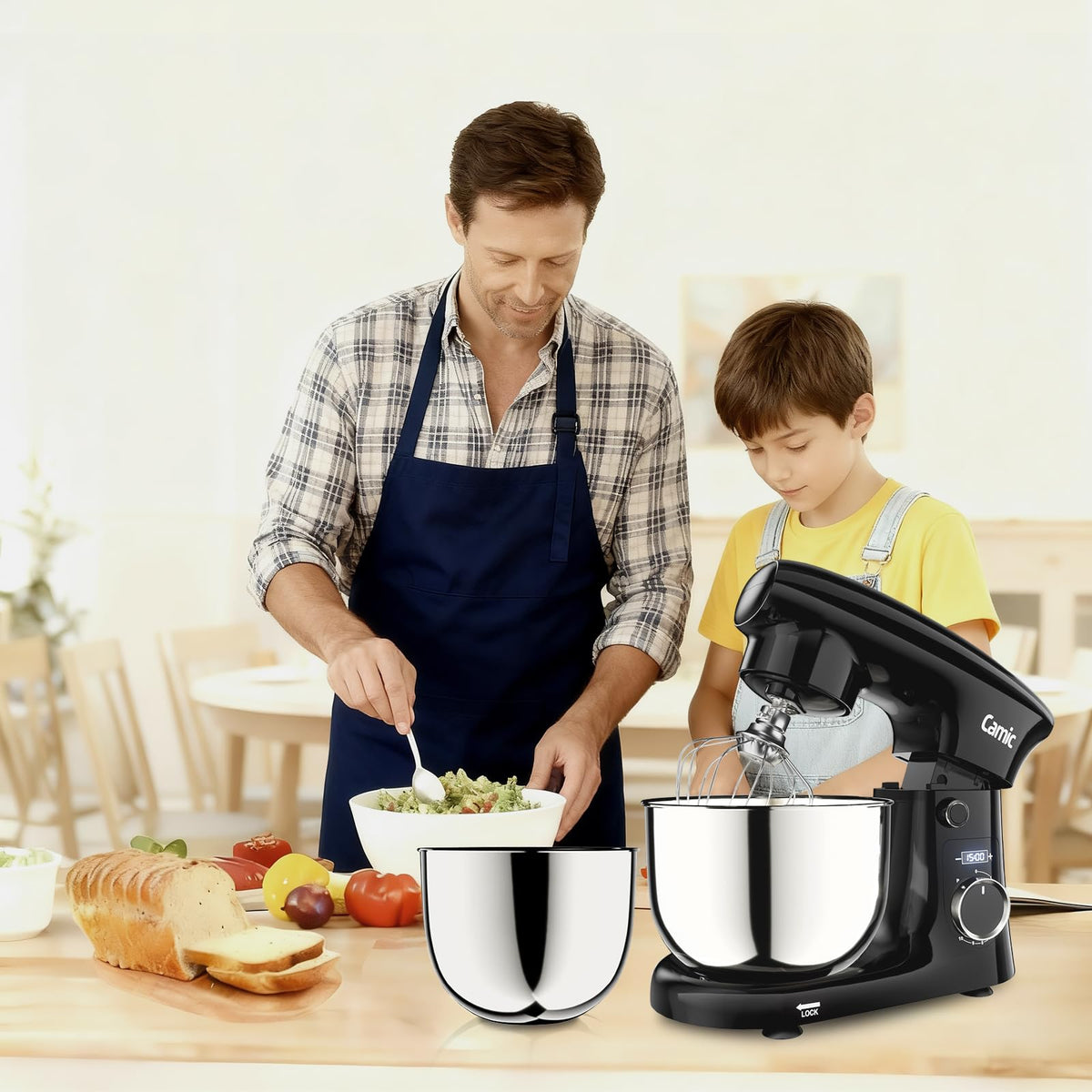Camic stand mixer gift-ready packaging for a thoughtful upgrade