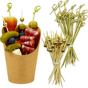 CAMKYDE 14oz charcuterie cups for serving fries and snacks