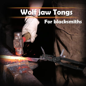 Camoo Wolf Jaw tongs ideal for professional use in metalwork