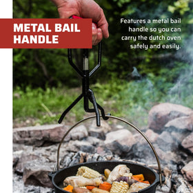 Camp Chef SDO10 4-qt capacity with 10-inch depth and 10.5-inch diameter