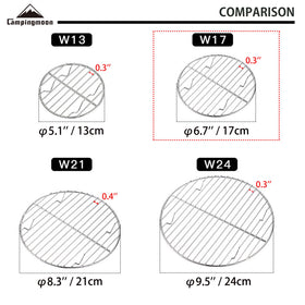 Camping Moon Dutch-Oven-Fit rack supports versatile camp cooking