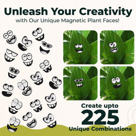 Camtoms expressive plant characters magnets offer customizable expressions