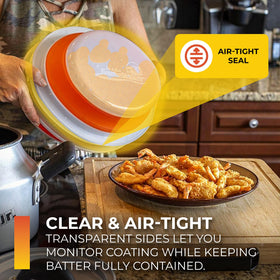 CanCooker batter bowl ideal for fish fry breading